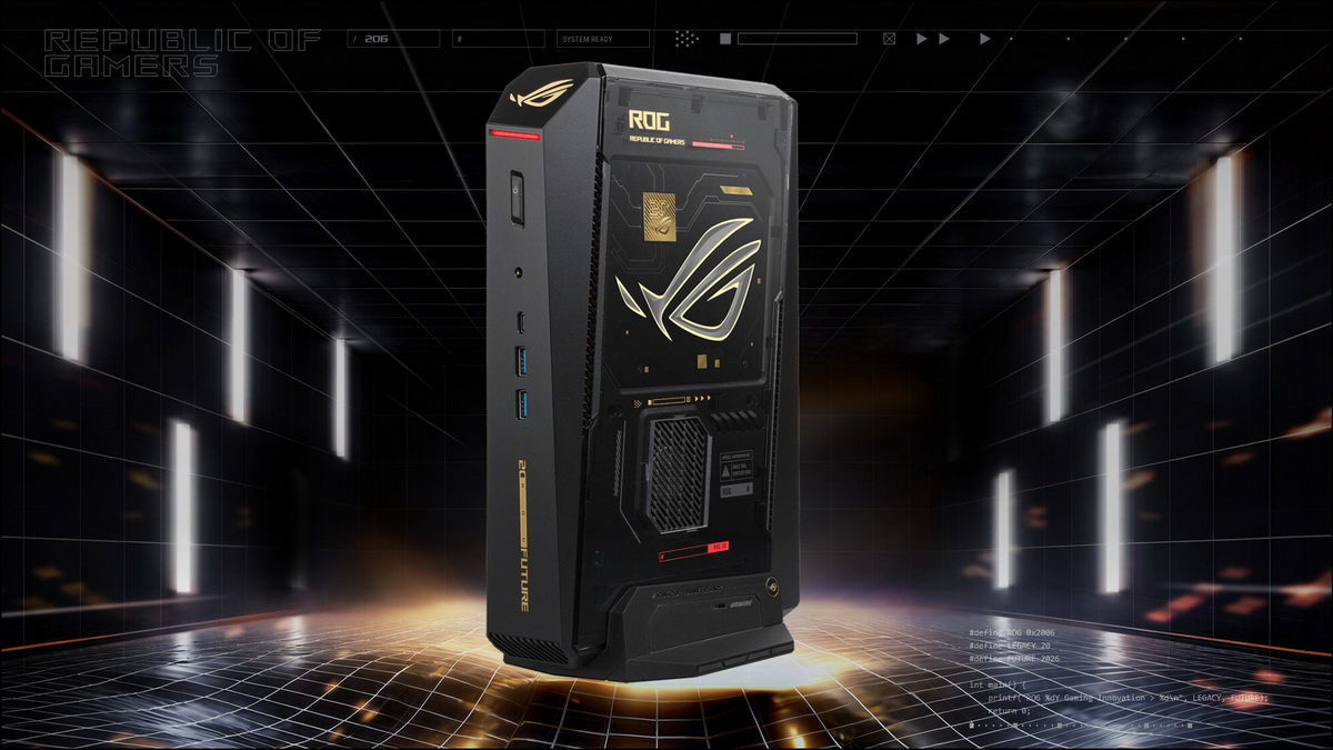 ASUS ROG NUC 16 Edition 20: mini PC gaming cho game thủ và creator chuyên nghiệp