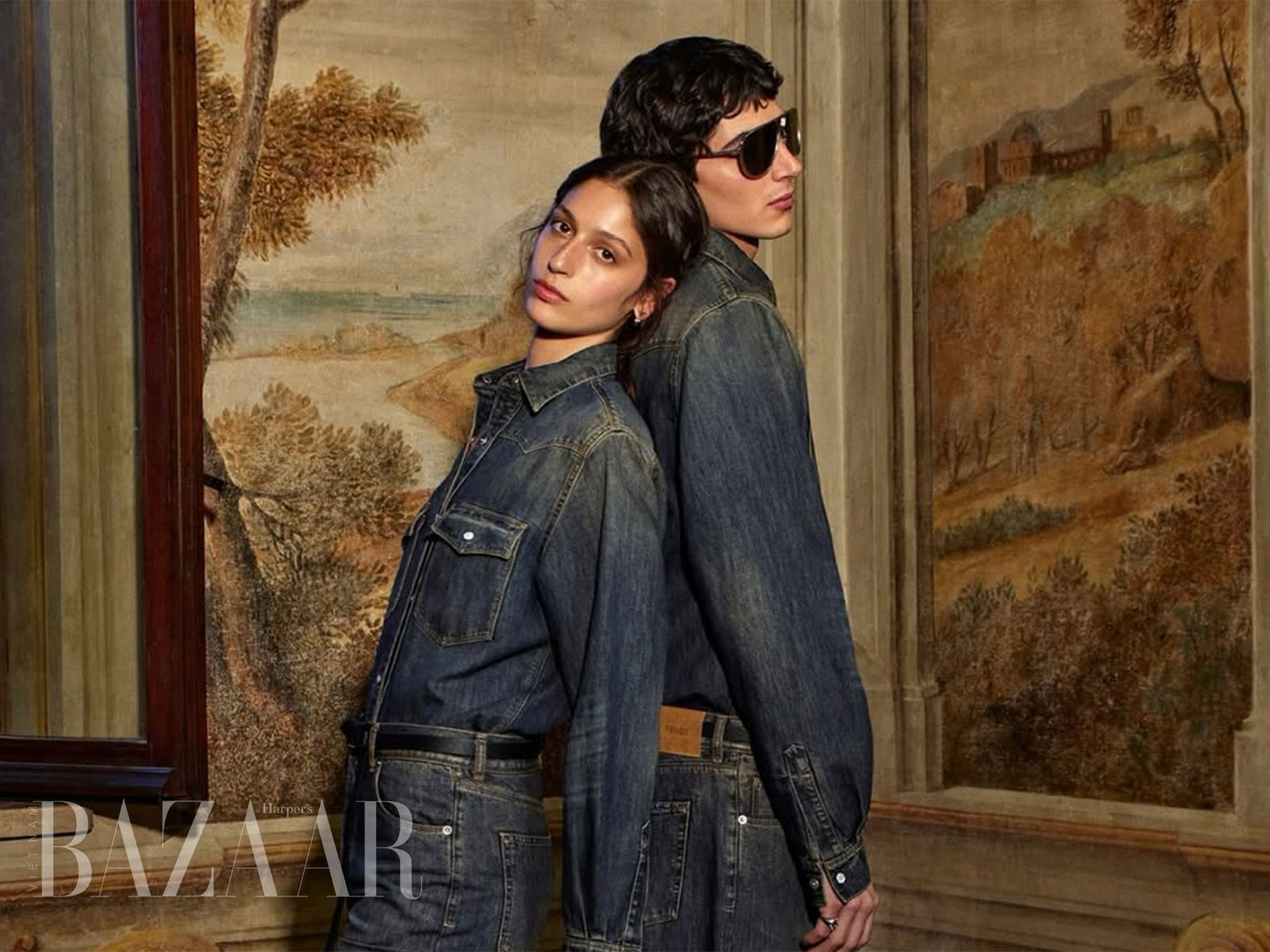 Fendi định nghĩa lại denim cao cấp với sợi chuối bền vững