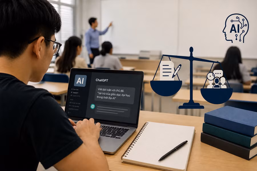 Đại học đổi cách đánh giá để đối phó sinh viên gian lận AI