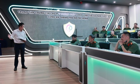 Trung tâm chỉ huy số TP.HCM: Khi công nghệ quyết định phút sinh tử