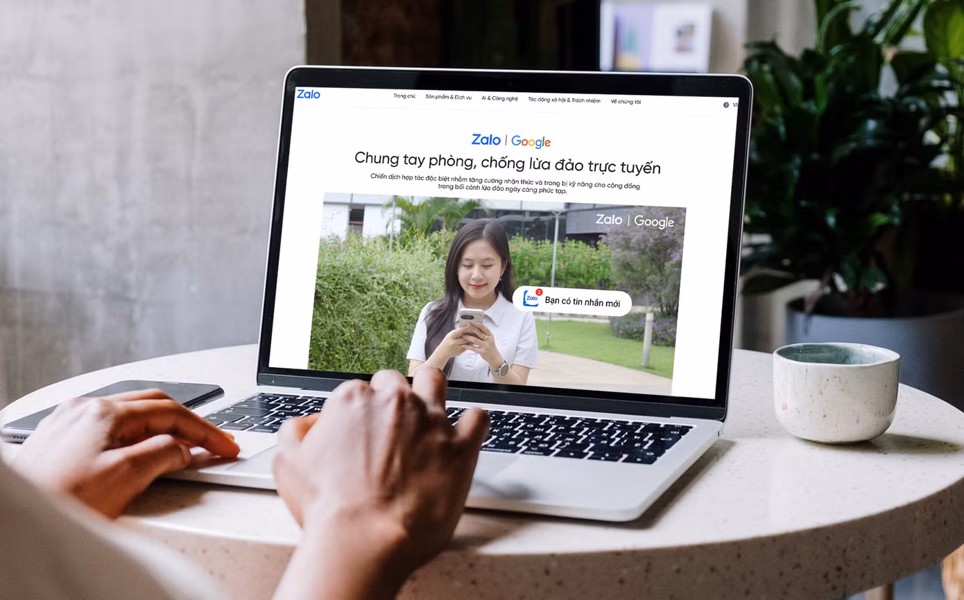 Zalo và Google mở trung tâm an toàn số cho 80 triệu người dùng
