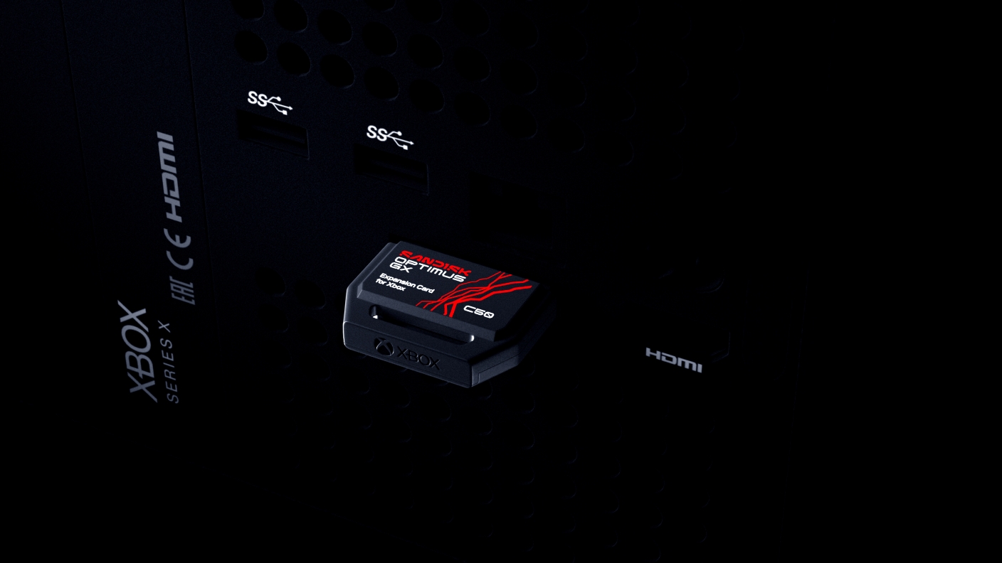 SanDisk Optimus GX C50 2TB: cú hích mới cho bộ nhớ Xbox Series X|S