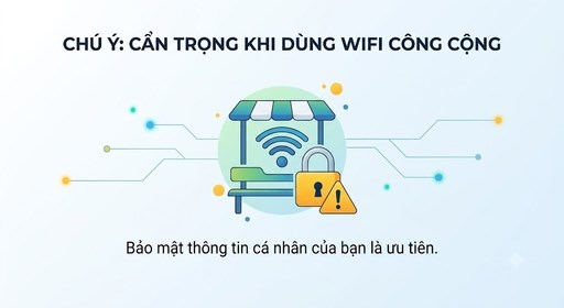 WiFi công cộng miễn phí: Tiện lợi nhưng không an toàn nếu bạn bất cẩn