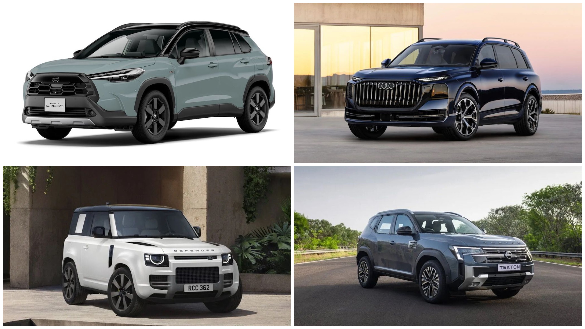 Loạt SUV cỡ trung ra mắt tháng 7: Xăng, hybrid và điện cùng lên sàn