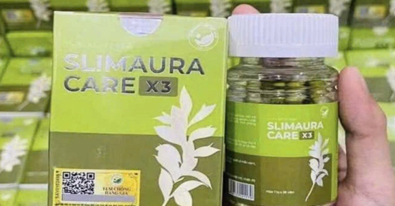 Cục An toàn thực phẩm yêu cầu gỡ bỏ sản phẩm giảm cân Slimaura Care X3