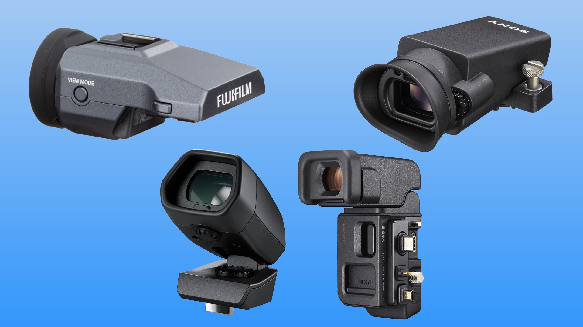 Sony FX5 and the Comeback of the Detachable EVF