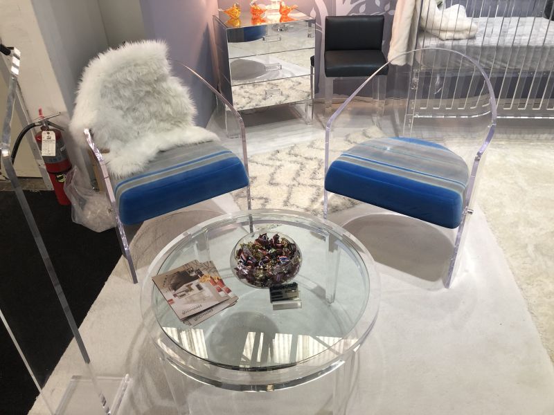 Transparent Acrylic and Reclaimed Materials Redefine Luxury Furniture