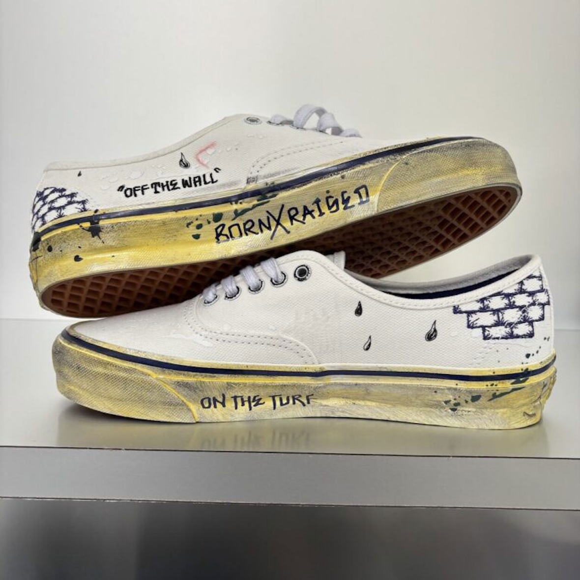 Born X Raised and Vans Revive the Authentic With Distressed, Hand-Drawn Flair