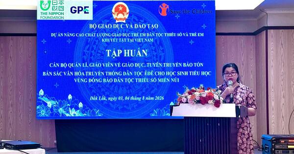 Bảo tồn bản sắc dân tộc trong trường học: Từ lớp tập huấn đến tiếng cồng chiêng ở buôn làng