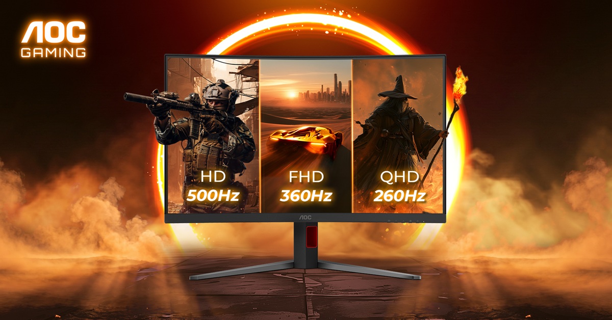 AOC’s G4 Gaming Monitors Make Esports-Speed Displays Affordable