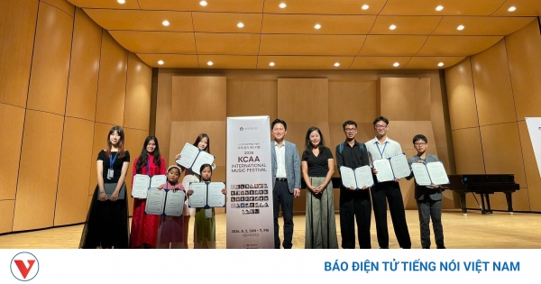 Đoàn học sinh Việt Nam giành 8 huy chương vàng tại Lễ hội Âm nhạc quốc tế