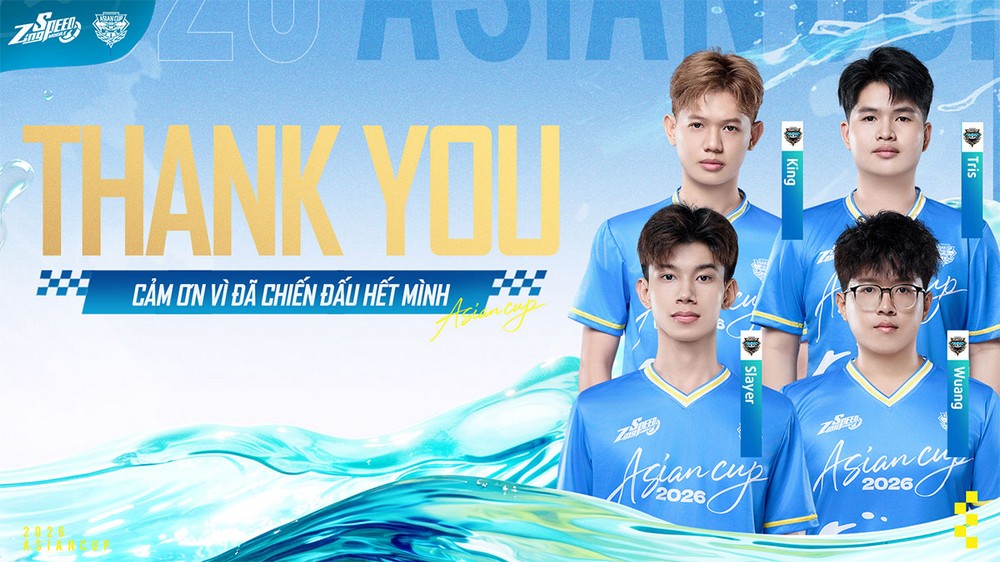 Tuyển ZingSpeed Việt Nam dừng chân sớm tại Asian Cup: Sai lầm và bài học