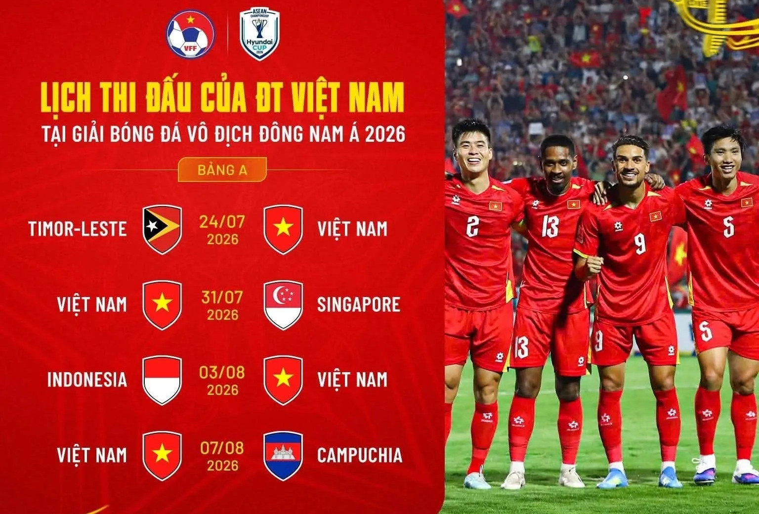 Đội tuyển Việt Nam mở rộng cửa vào bán kết ASEAN Cup