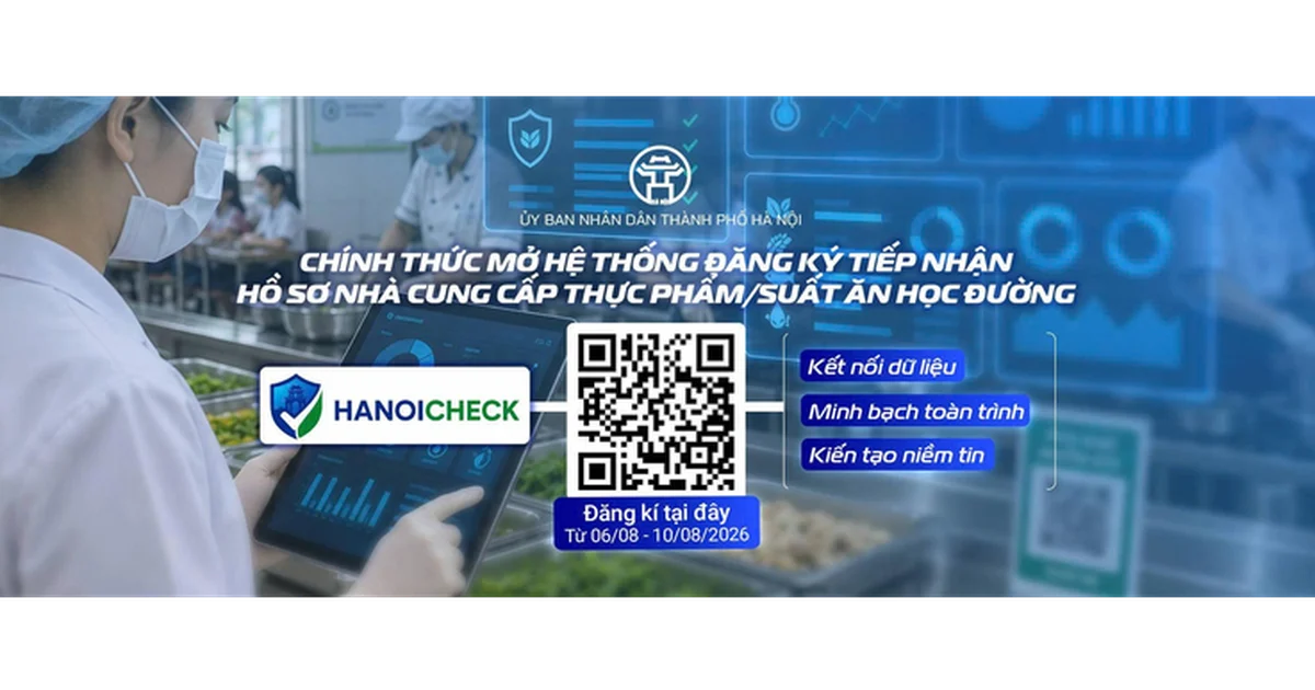 HanoiCheck: Bước ngoặt số hóa quản lý bếp ăn bán trú tại Hà Nội