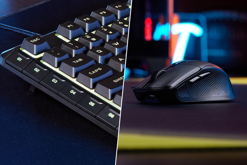 Bàn phím gaming entry-level: chọn Corsair Stiff 100 Plus hay Sharkoon PureWriter W100?