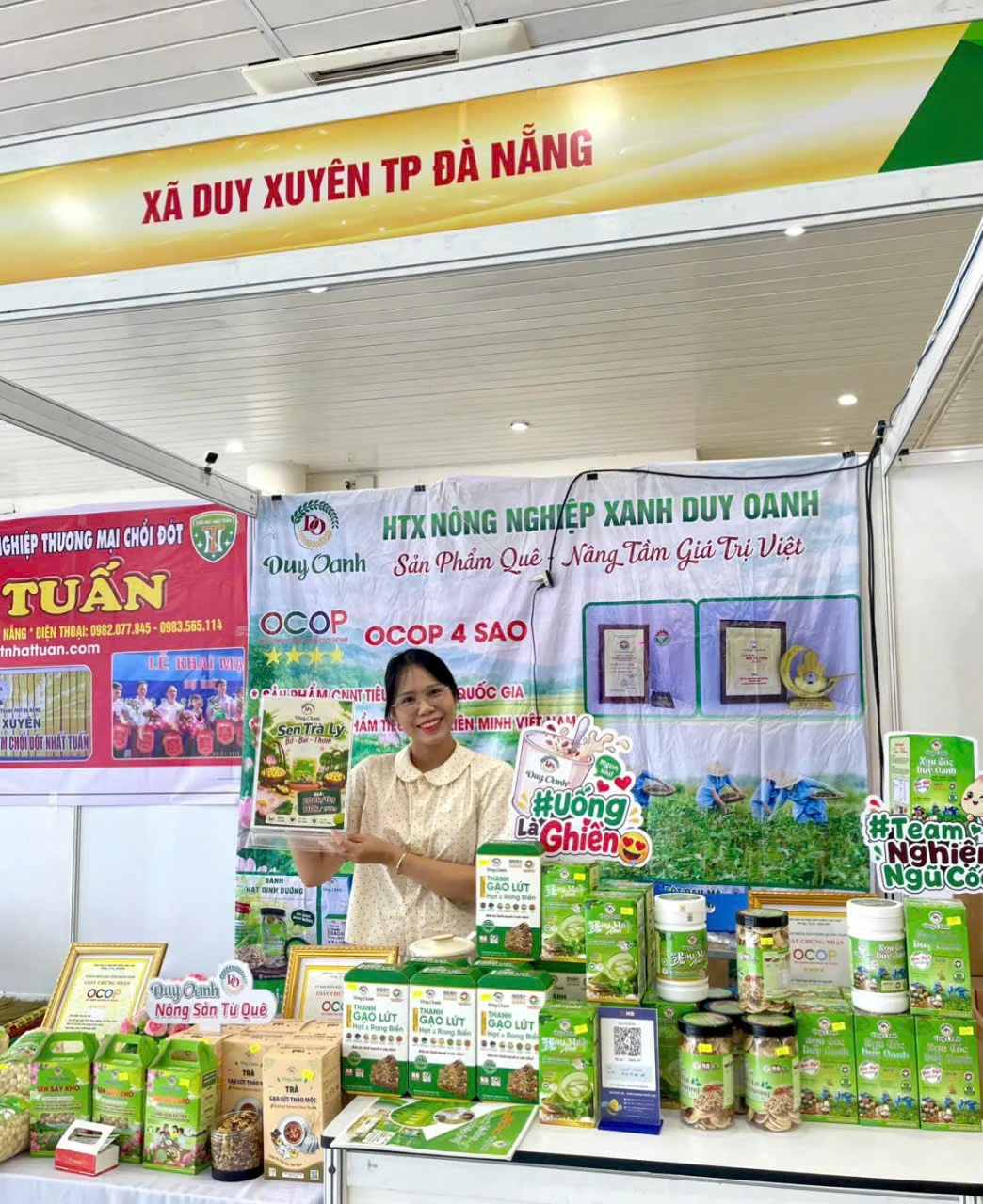 Từ hạt sen đến gạo lứt: HTX bản địa nâng tầm sản phẩm OCOP