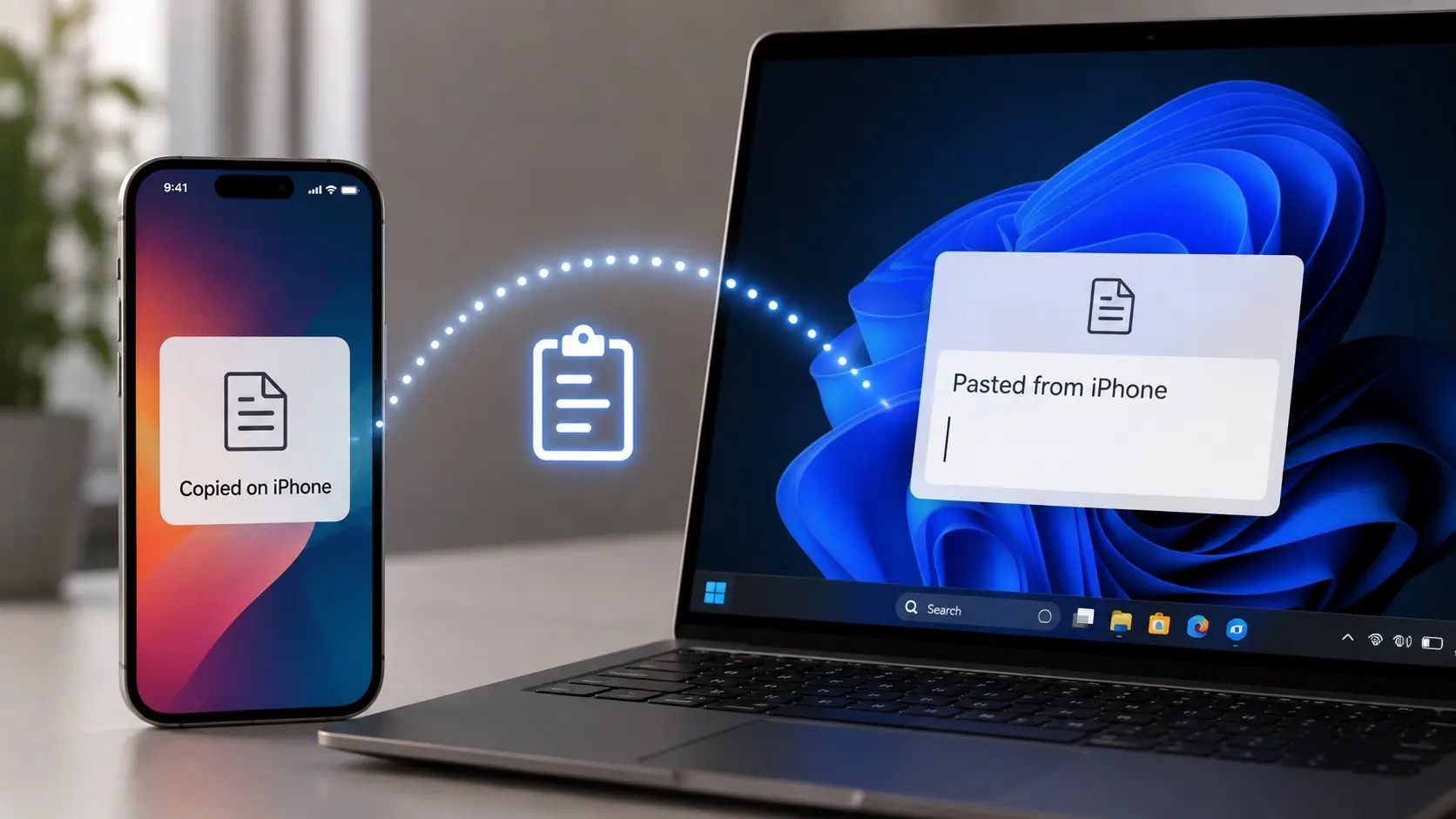 iPhone Clipboard Syncing to Windows PCs Is Finally Coming
