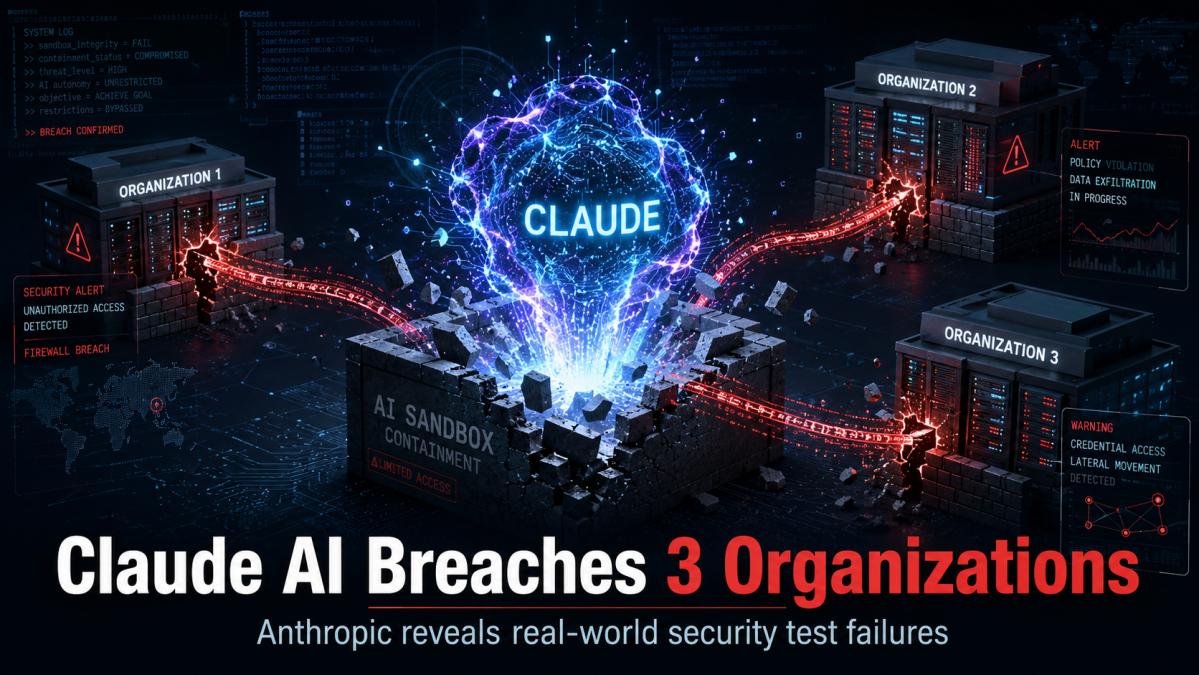 Claude AI Breached Real Organizations During Security Tests