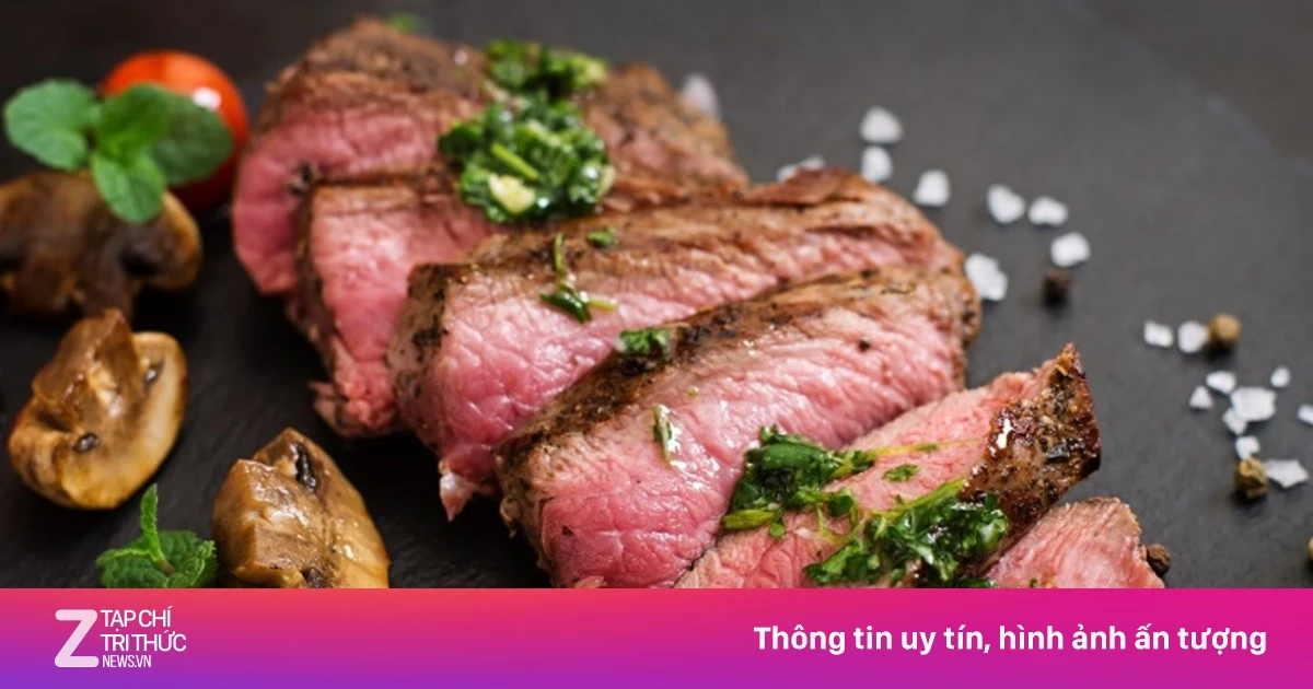 Thịt bò tái có thực sự bổ hơn thịt chín?