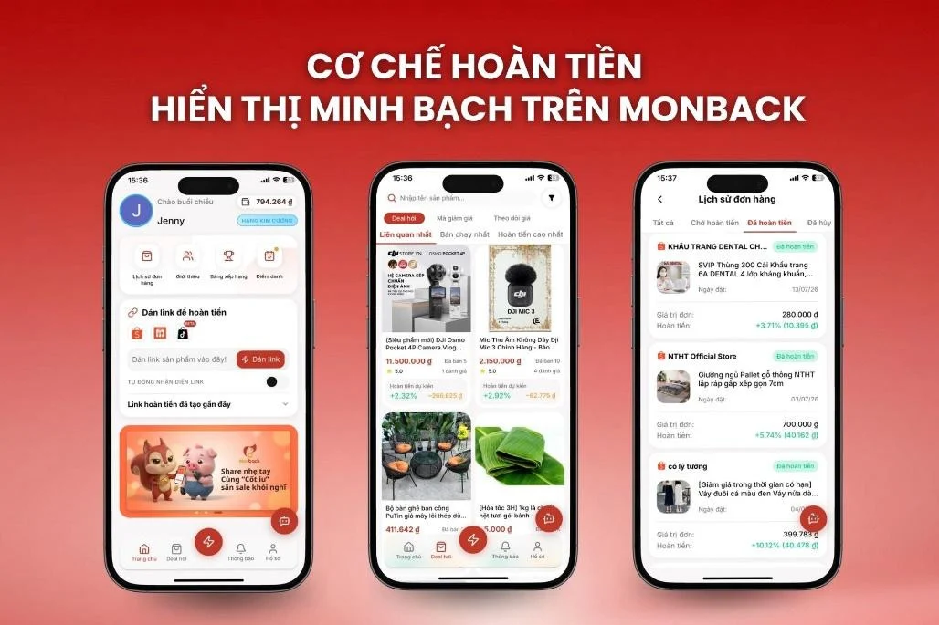 Monback giúp bạn tiết kiệm đến 50% khi mua sắm trực tuyến