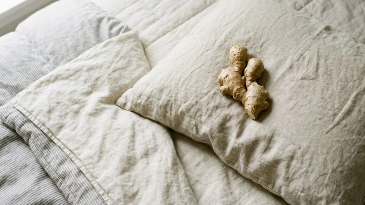 Những mẹo ngủ ngon tự nhiên với chanh, gừng và nước ấm