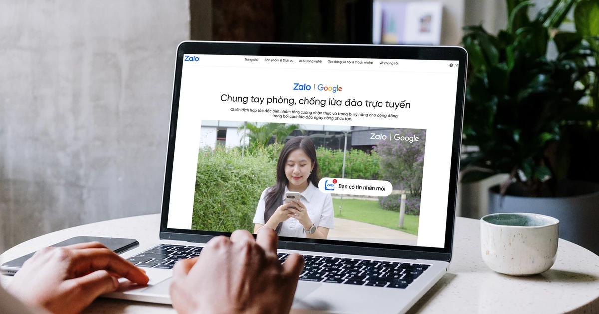 Zalo và Google mở trung tâm an toàn số cho 80 triệu người dùng