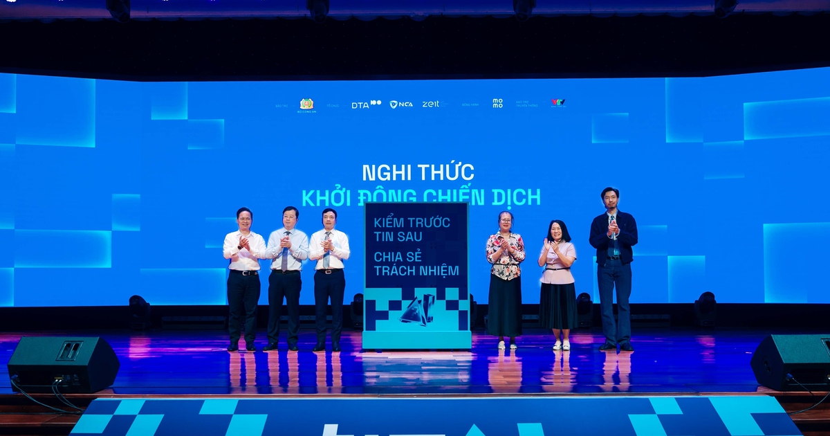 Chiến dịch phòng chống tin giả bằng AI: từ trung ương đến địa phương