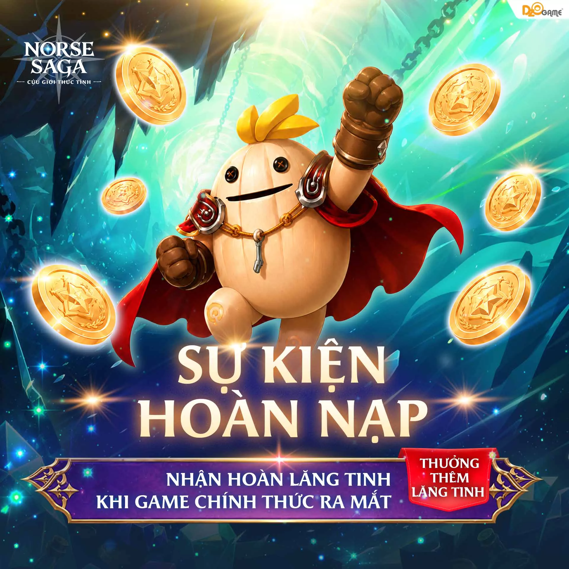 Norse Saga: Cửu Giới Thức Tỉnh Closed Beta và cơ hội săn DJI Osmo Pocket 3