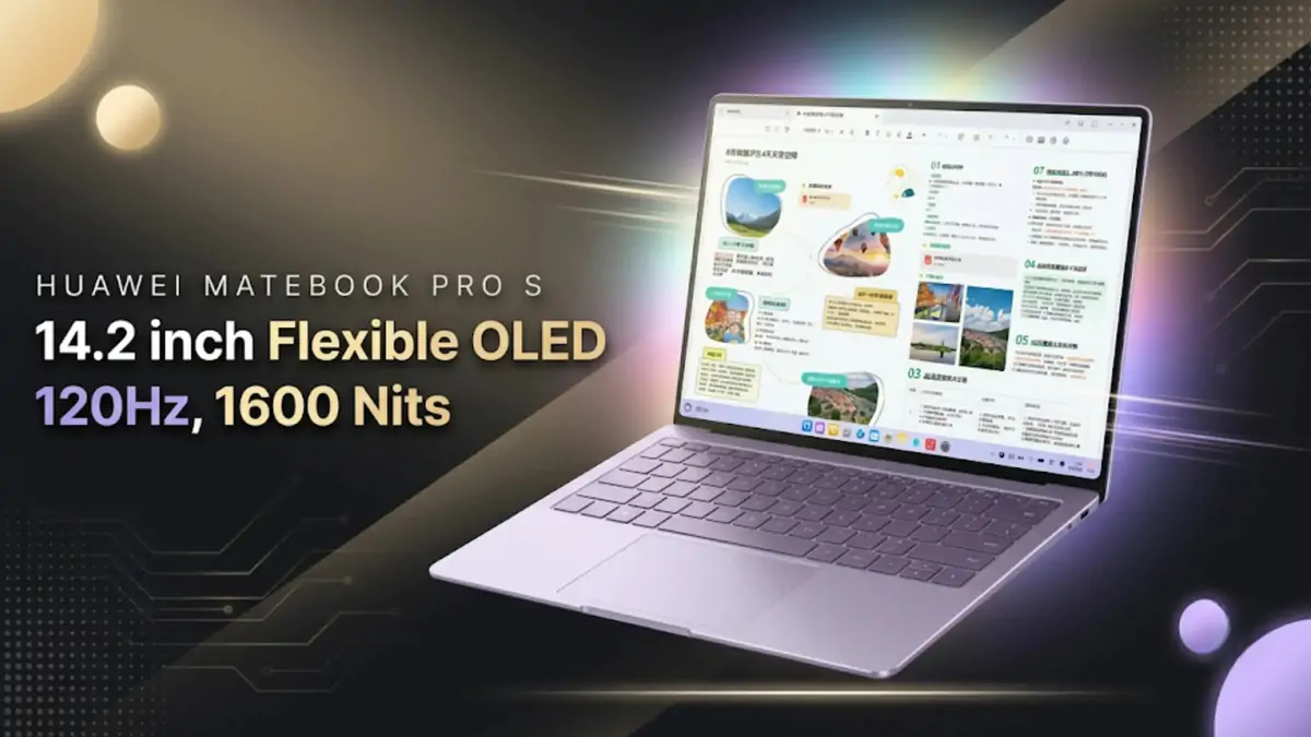 Huawei MateBook Pro S: màn hình chống nhìn trộm OLED và cuộc chơi mới về quyền riêng tư