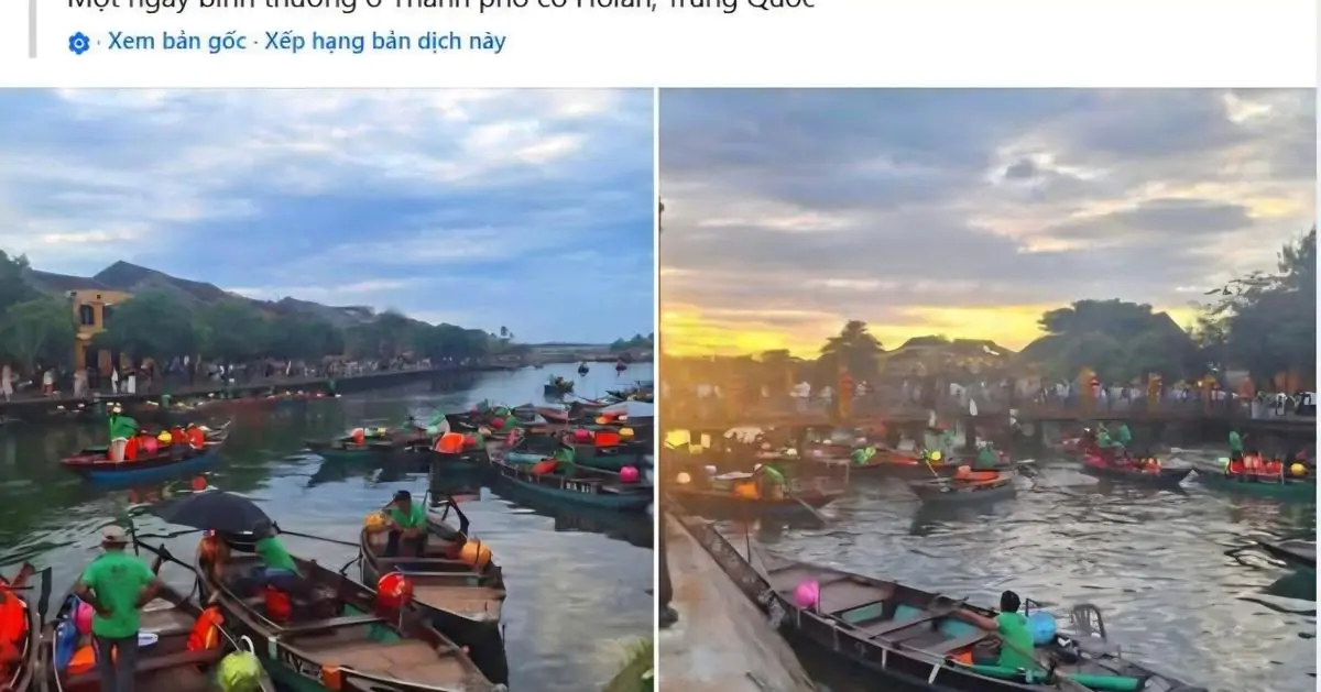 Phố cổ Hội An bị gắn nhầm quốc gia: Cảnh báo từ một lỗi chú thích ảnh