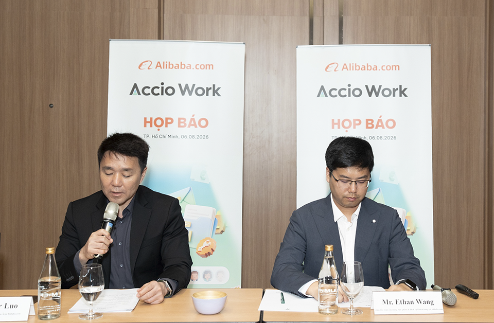 Accio Work của Alibaba tự động hóa toàn quy trình xuất khẩu cho SMEs Việt