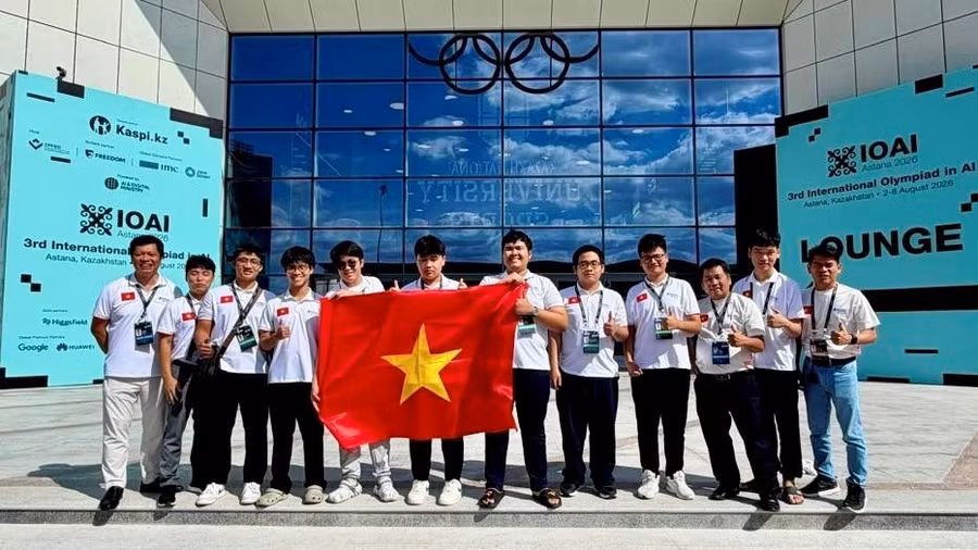 Đội tuyển Việt Nam giành 7 huy chương tại Olympic Trí tuệ nhân tạo quốc tế: Bước ngoặt trong đào tạo AI