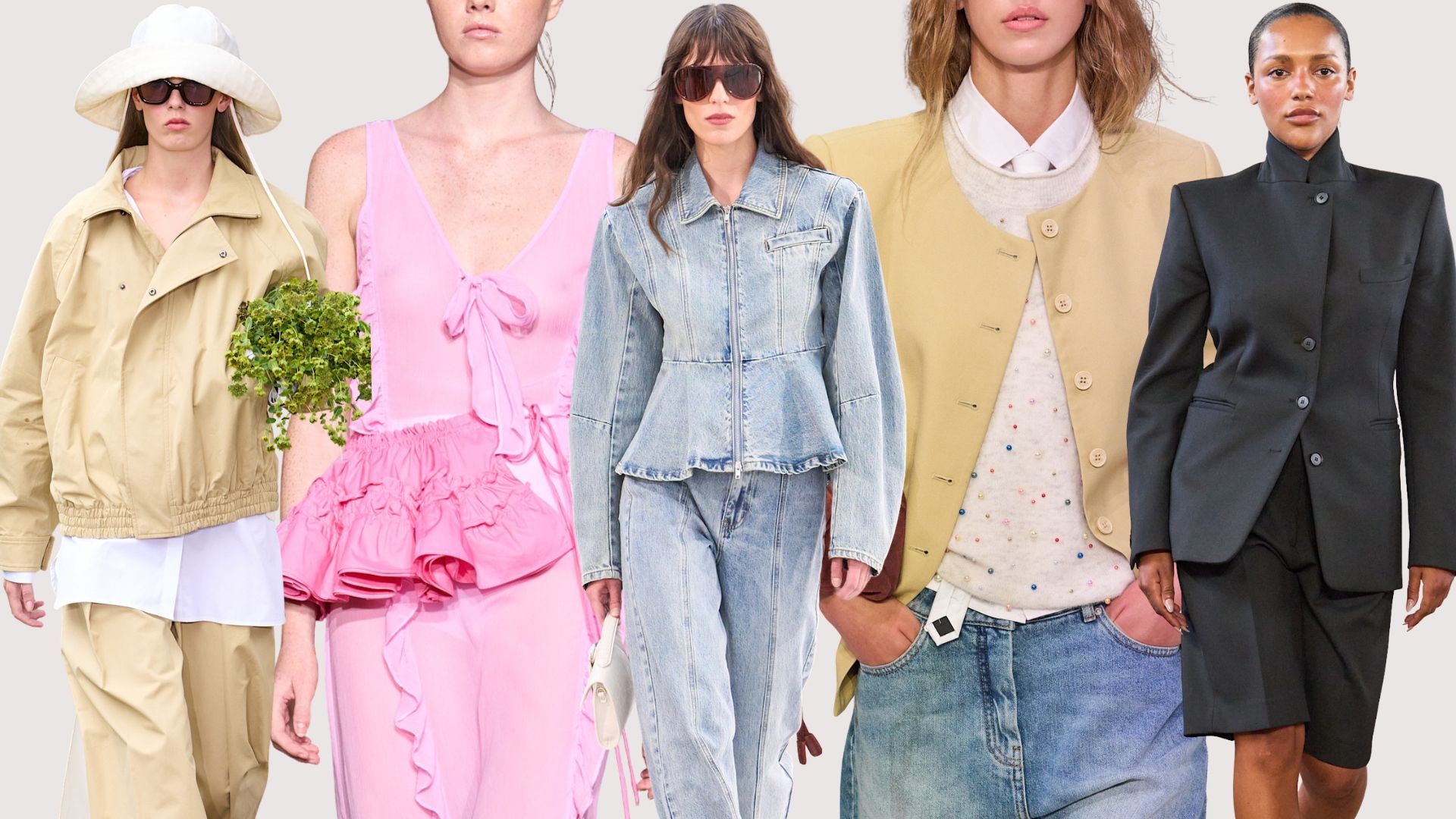 Monochromatic Dressing Takes Over the Runway