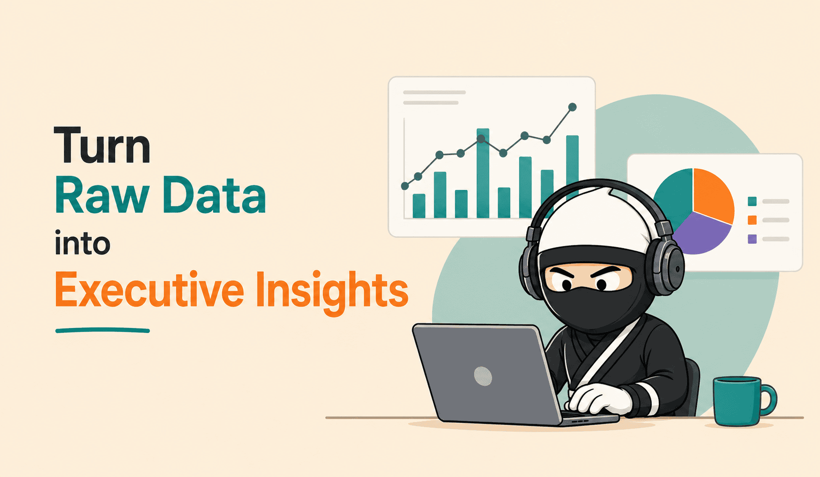 How AI Turns Messy Data into Clear Executive Reports