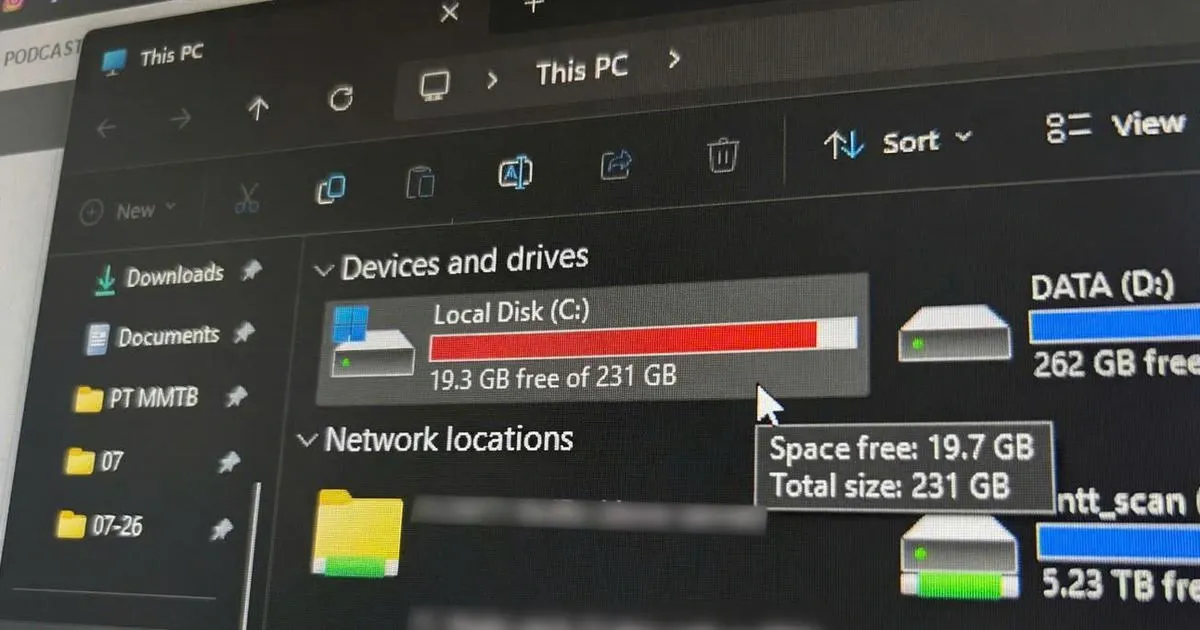 Giải phóng hàng chục GB trên Windows bằng cách tắt tính năng ẩn