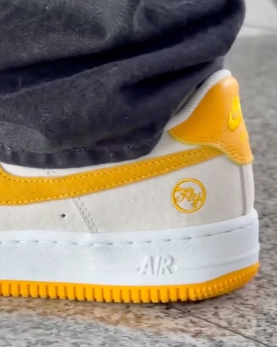 Fly Streetwear x Nike SB Air Force 1 Low Goes Bold in University Gold