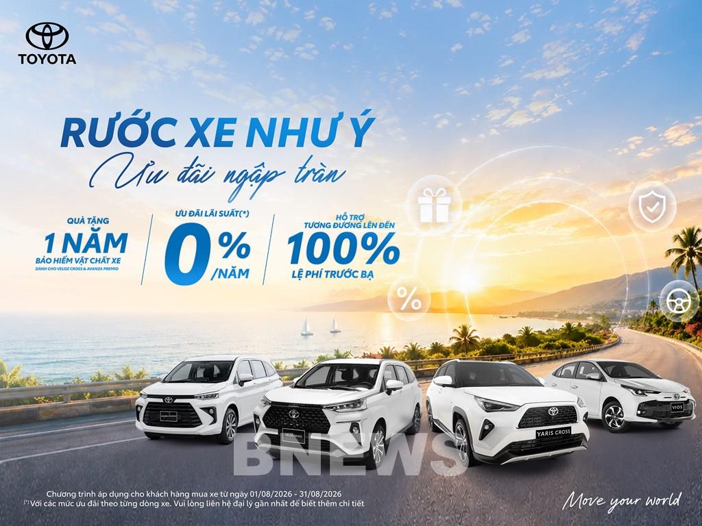 Toyota ưu đãi tháng 8 tới 75 triệu đồng: Có nên xuống tiền ngay?
