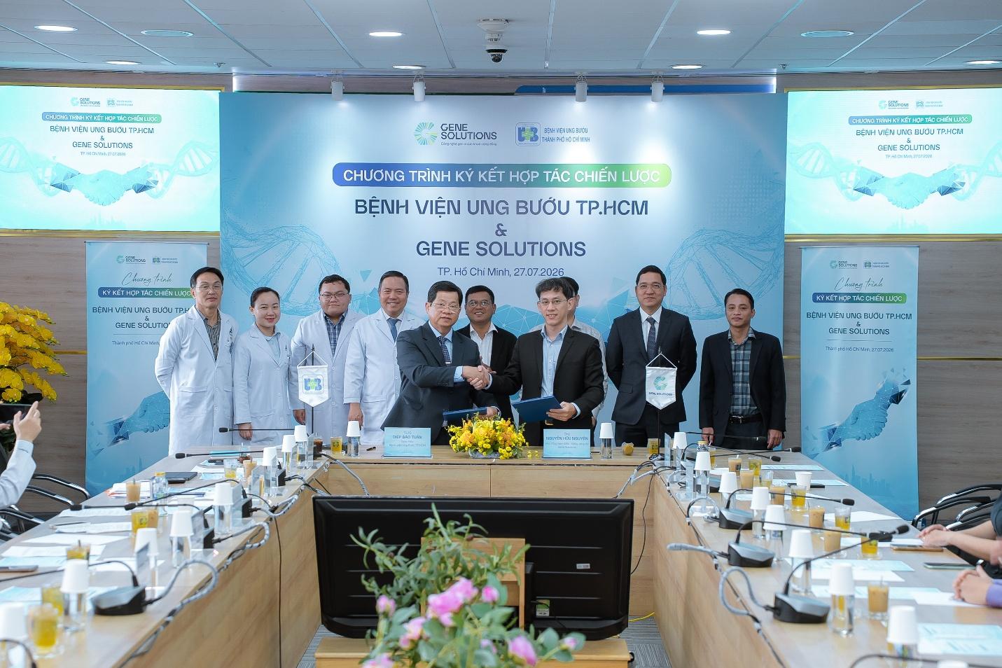 Công nghệ gen ung thư: Bước ngoặt từ hợp tác Bệnh viện Ung Bướu TP.HCM – Gene Solutions