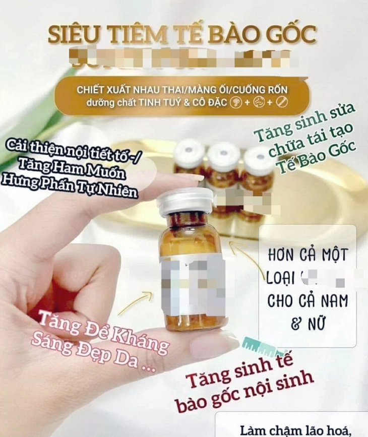 Những dấu hiệu nhận biết dịch vụ truyền tế bào gốc và NMN chưa được cấp phép trong thẩm mỹ