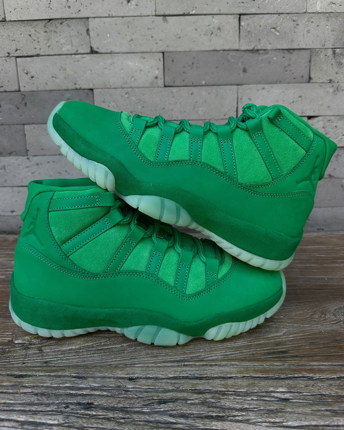 Air Jordan 11 Green Screen and Bugs Wings Tee Push Space Jam Nostalgia Forward