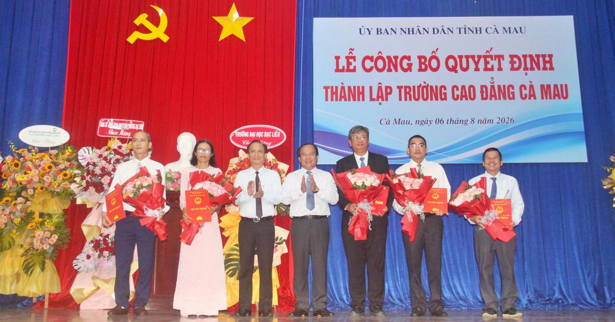 Cà Mau sáp nhập 4 trường cao đẳng: bước ngoặt để xây dựng trung tâm đào tạo cho kinh tế biển