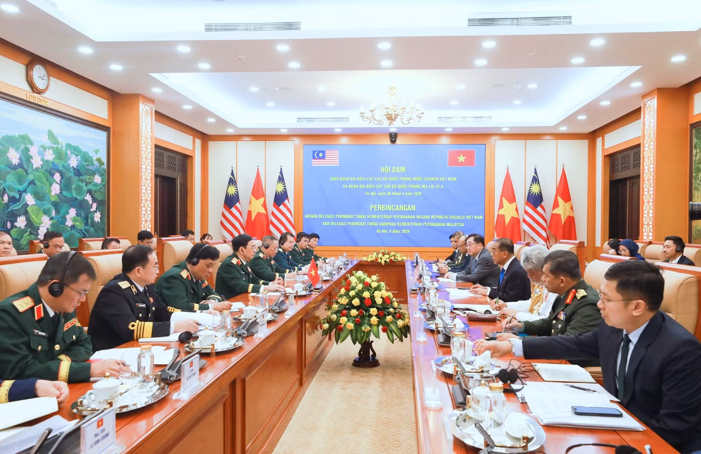 Việt Nam - Malaysia nâng tầm hợp tác quốc phòng