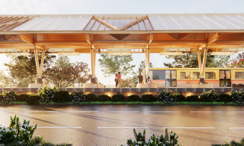 6 nhà ga LRT Phú Quốc: Ba miền văn hóa trên một tuyến ray