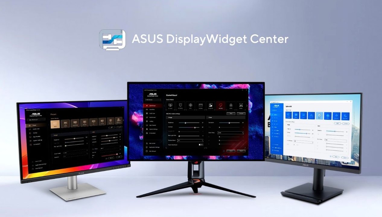 ASUS DisplayWidget Center Turns Your Monitor Into an AI Agent