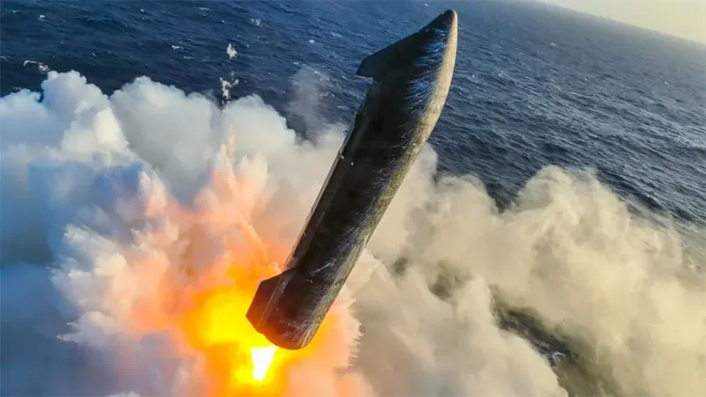 Starship hạ cánh Ấn Độ Dương: thắng lợi nửa vời của SpaceX