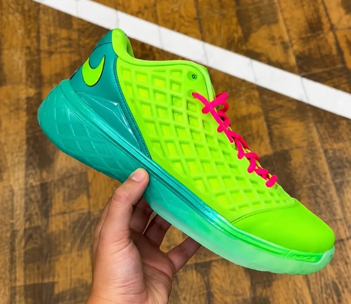 Nike Kobe 3 Low Protro ‘Grinch’ Ignites in Electric Green