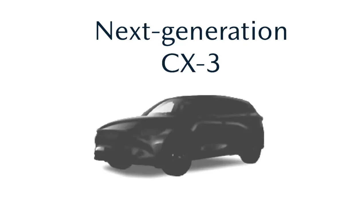 Mazda CX-3 Returns With Vision X Style and Hybrid Ambition