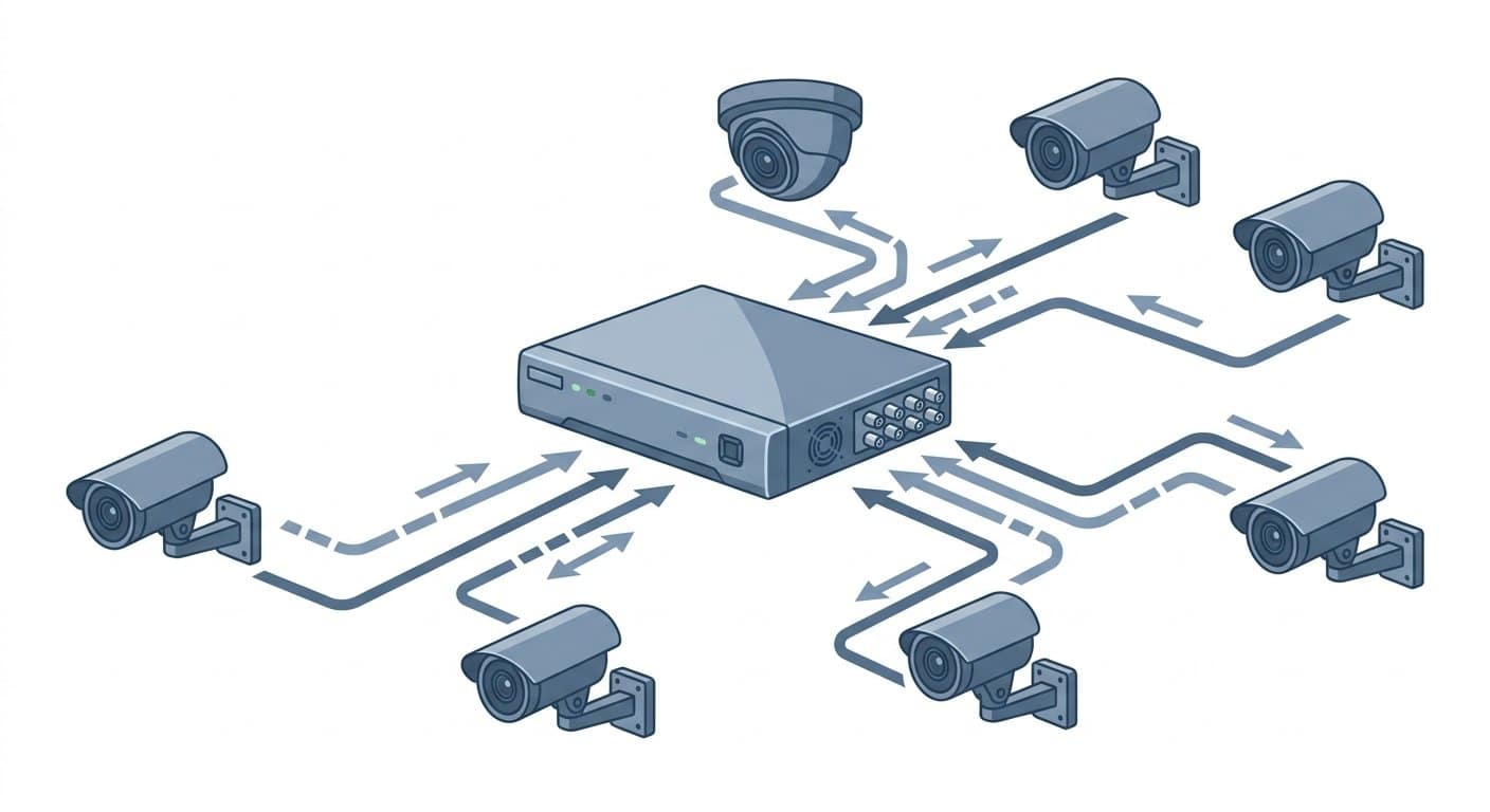 NVR vs DVR: Which Recording System Fits Your Smart Cameras