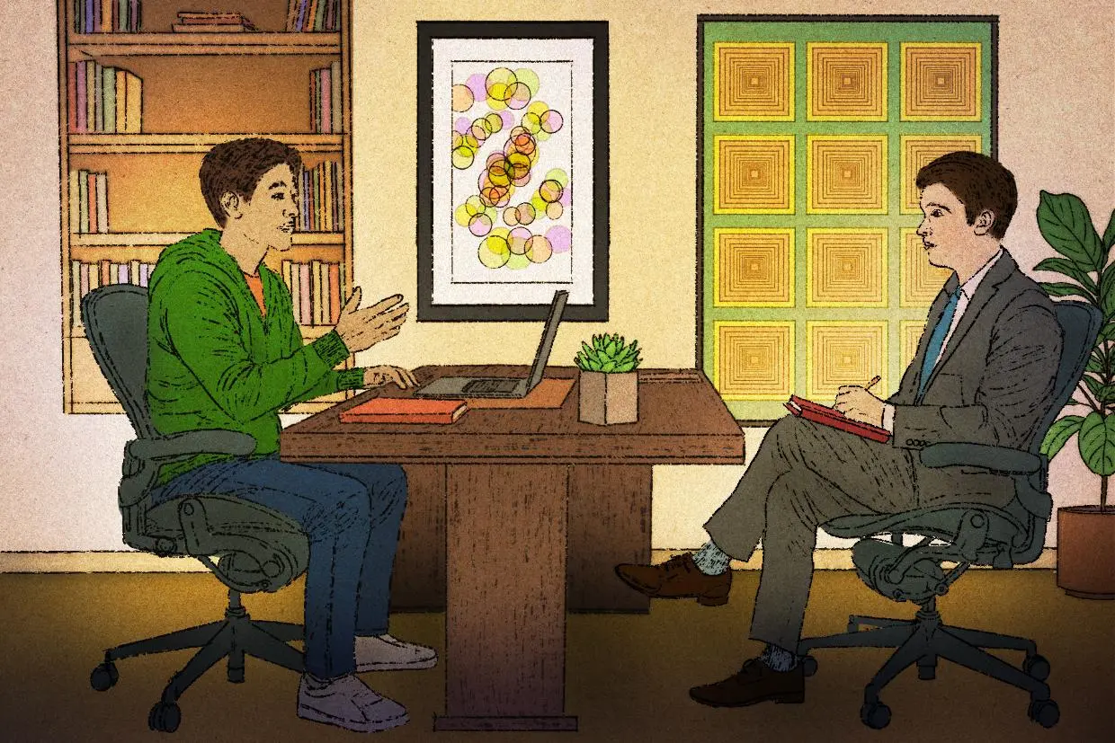 The Business Casual Uniform That Works From Desk to Drinks