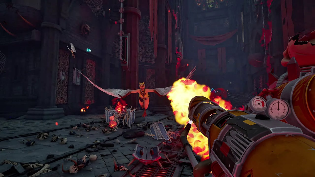 Serious Sam: Shatterverse Bets Big on Co-Op Roguelite Chaos